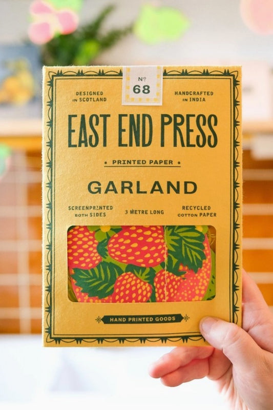 EAST END PRESS FRUIT PAPER GARLAND