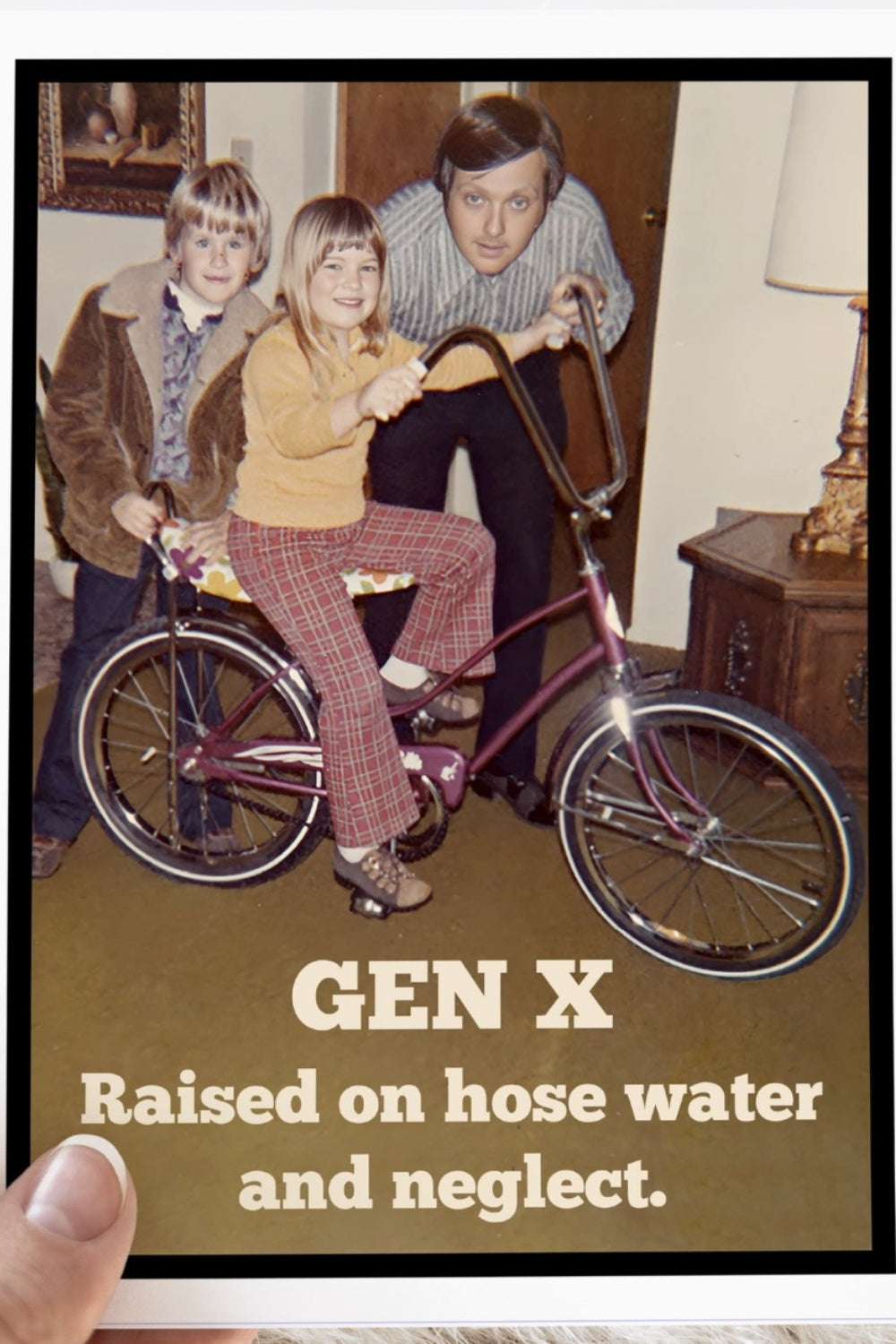 GEN X GREETING CARD