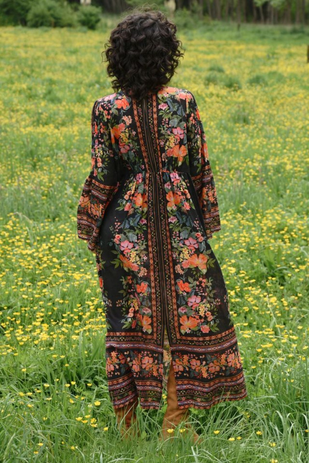 CURATE GLAMOUR TO GO DRESS FLORAL FINERY