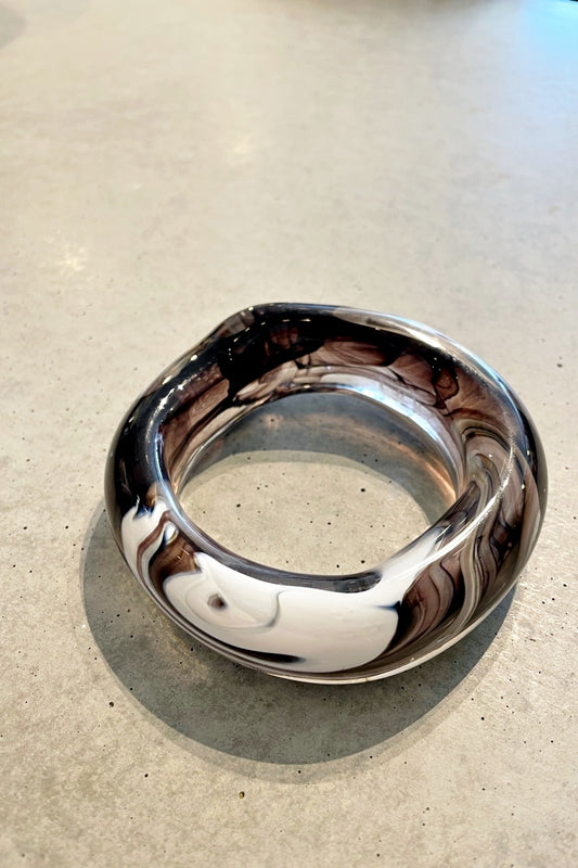 MARBLED GLASS BANGLE