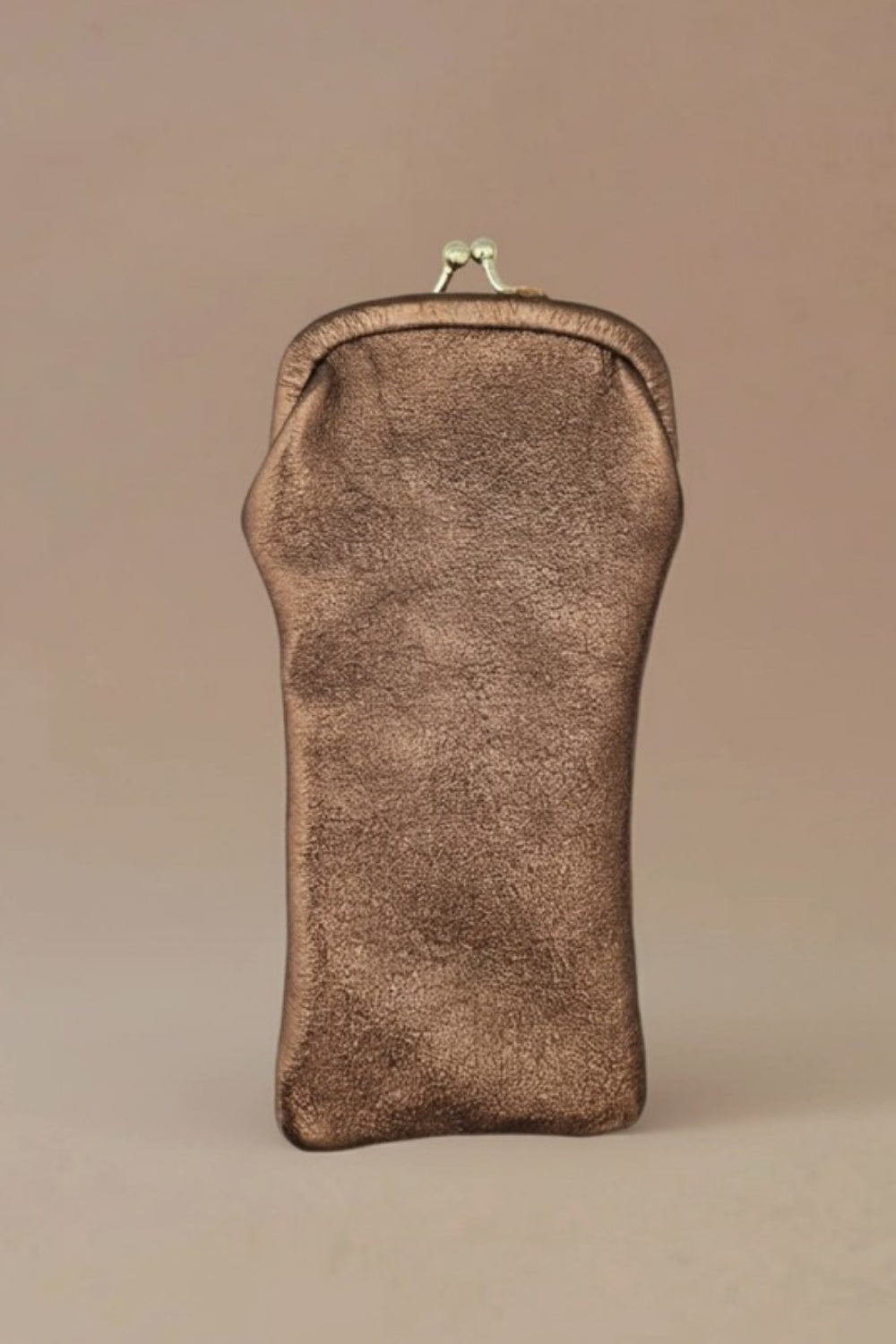 MAEVE GLASSES CASE BRONZE