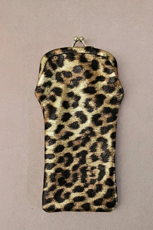 MAEVE GLASSES CASE LEOPARD