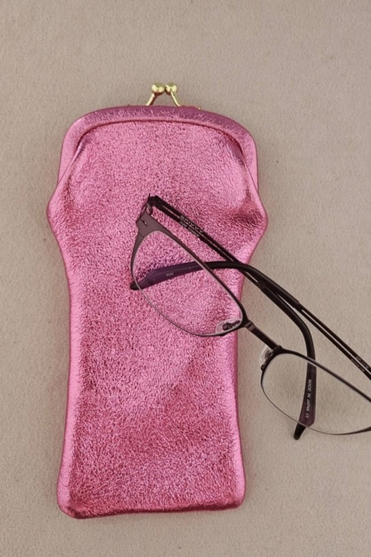 MAEVE GLASSES CASE PINK