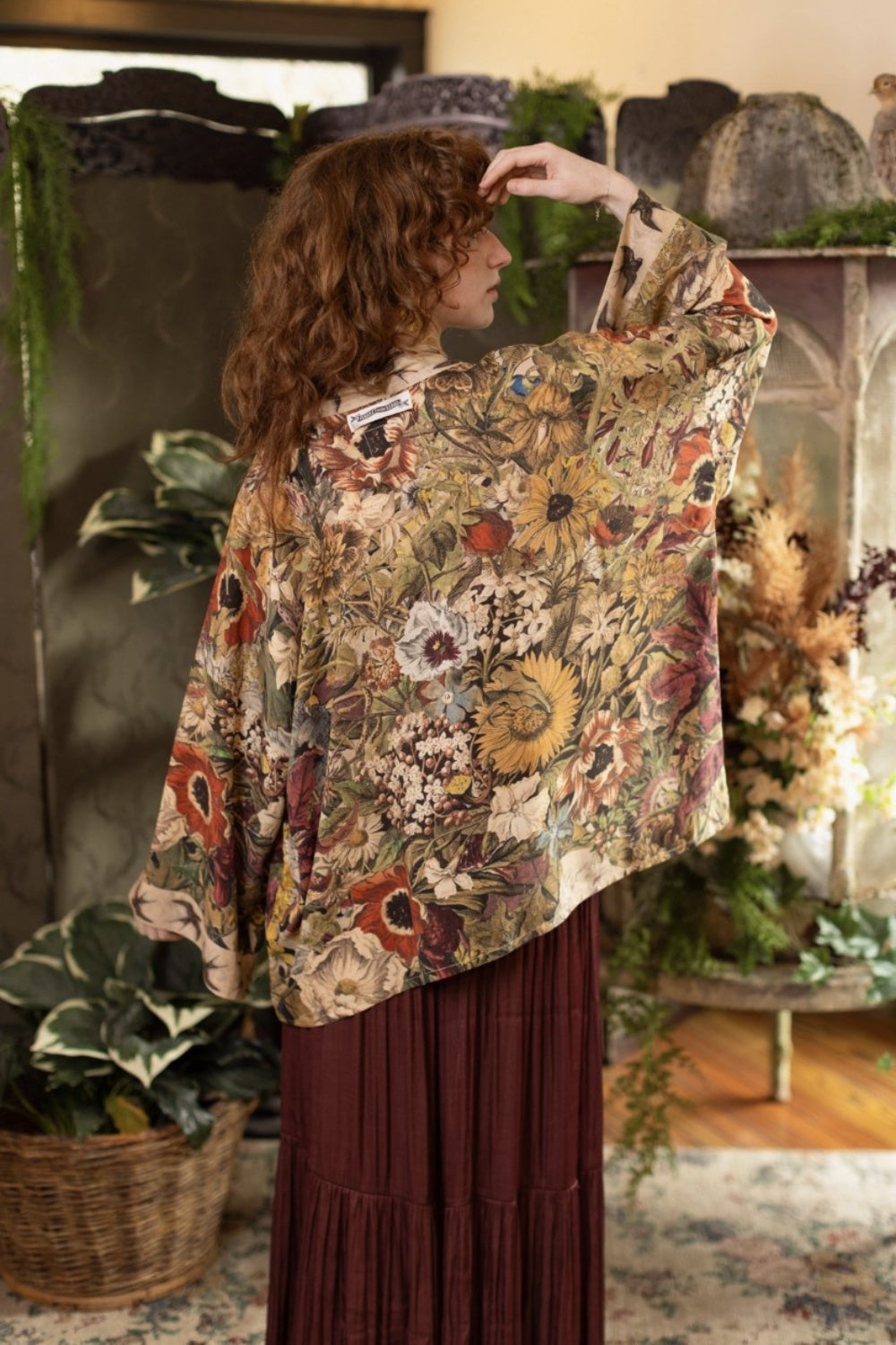 PRE-ORDER MARKET OF STARS GOLDEN HOUR PIXIE CROPPED KIMONO