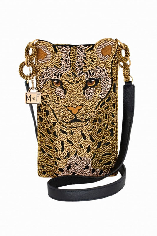 MARY FRANCES GONE WILD CROSSBODY PHONE BAG