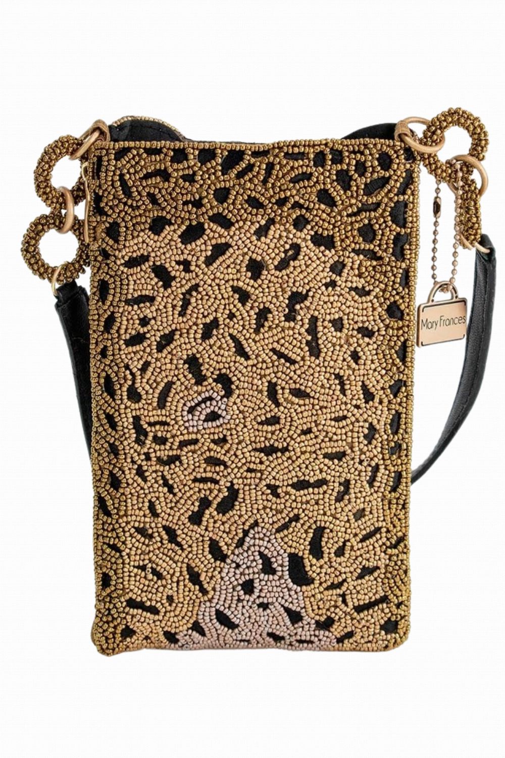 MARY FRANCES GONE WILD CROSSBODY PHONE BAG