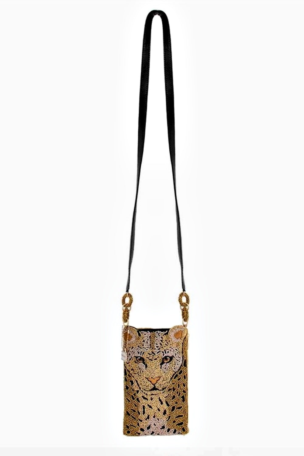 MARY FRANCES GONE WILD CROSSBODY PHONE BAG