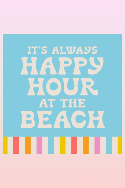 SOIREE SISTERS HAPPY HOUR COCKTAIL NAPKINS