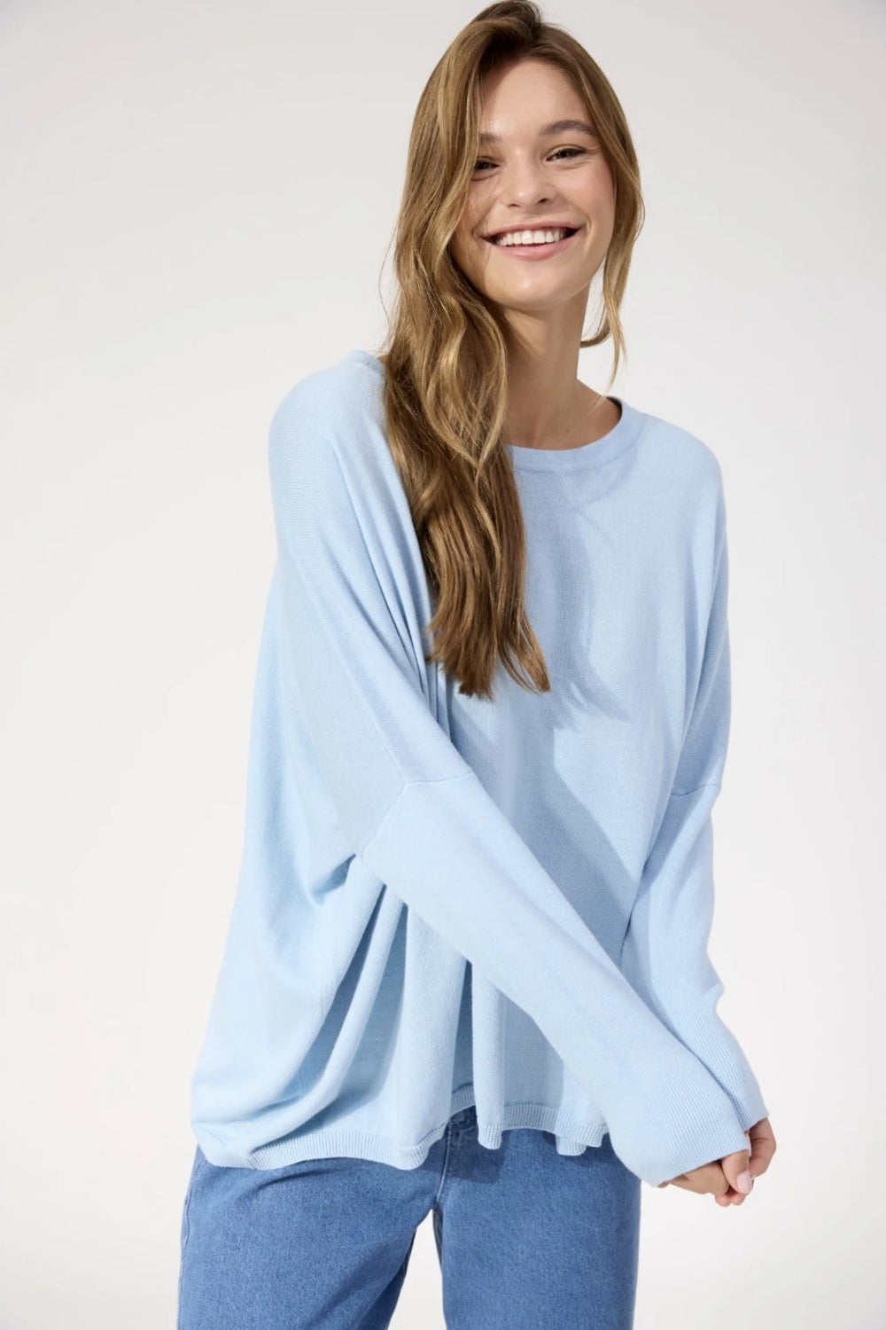 HAVEN JUMPER SKY BLUE