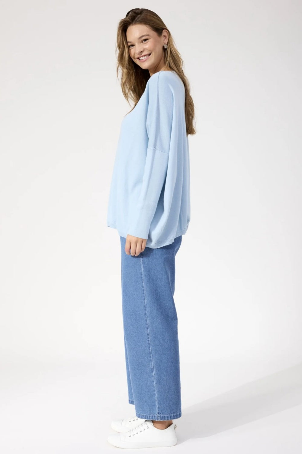 HAVEN JUMPER SKY BLUE