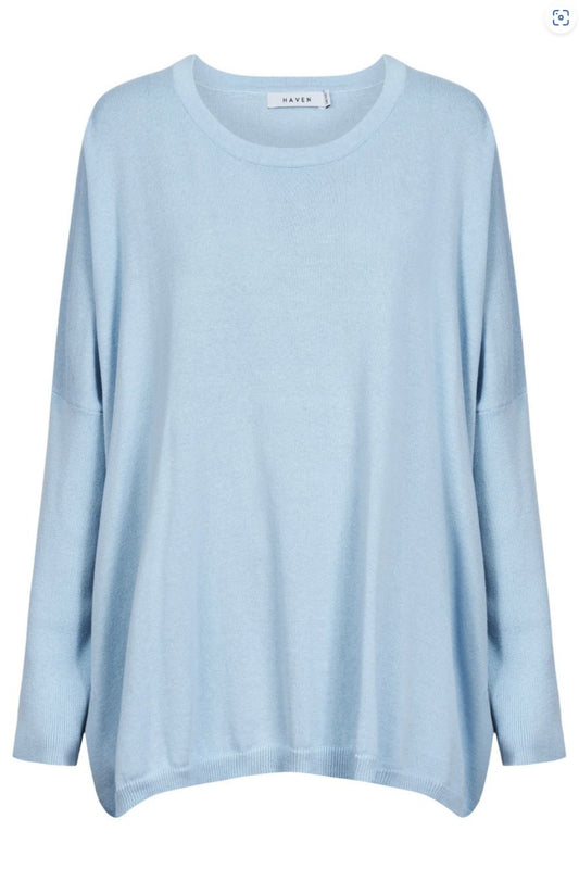 HAVEN JUMPER SKY BLUE