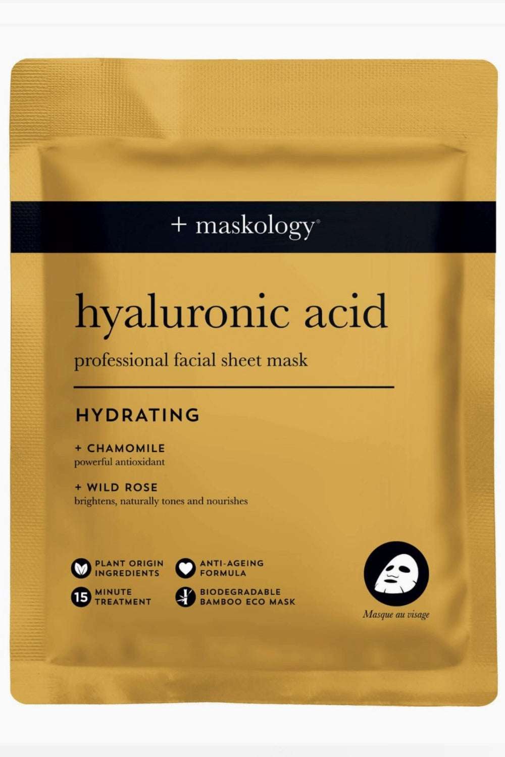 MASKOLOGY HYALURONIC ACID FACIAL SHEET MASK