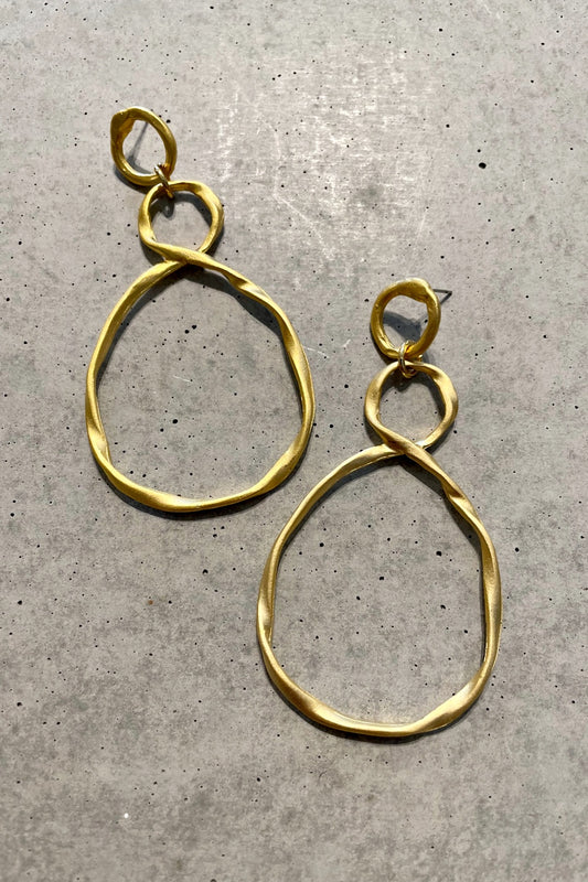 GOLD GODDESS EARRRINGS