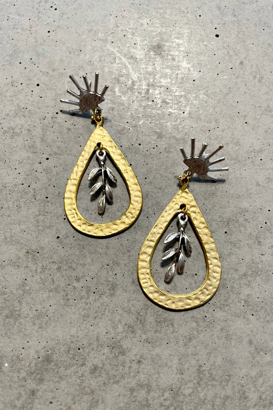 SPARTA GOLD EARRINGS