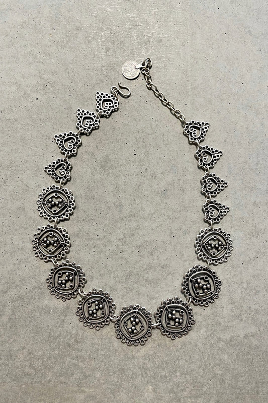HEARTSOME SILVER NECKLACE