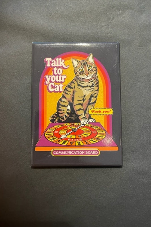 TALK TO YOUR CAT MAGNET