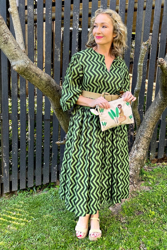 ROSELLE JUMBLE DRESS ZIGGY