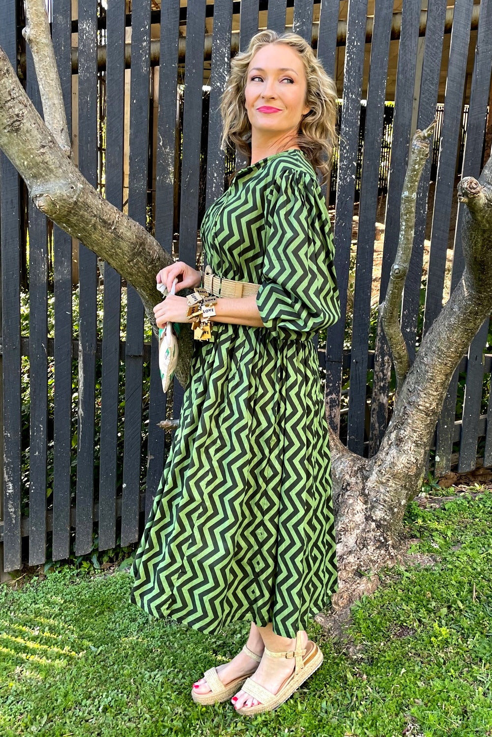 ROSELLE JUMBLE DRESS ZIGGY