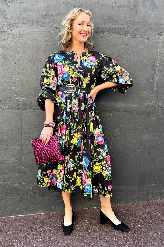 ROSELLE JUMBLE DRESS FLORIBUNDA