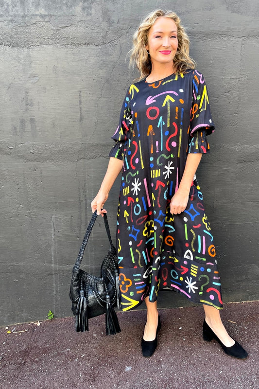 ROSELLE FRANKIE DRESS GEMSTONE