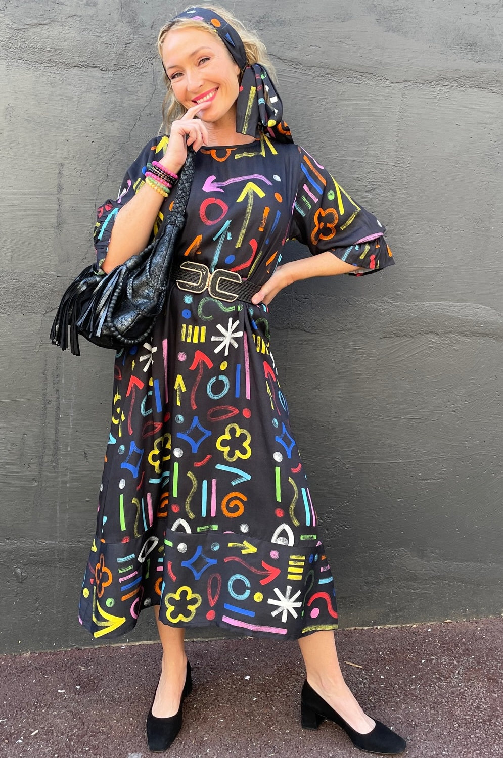 ROSELLE FRANKIE DRESS GEMSTONE