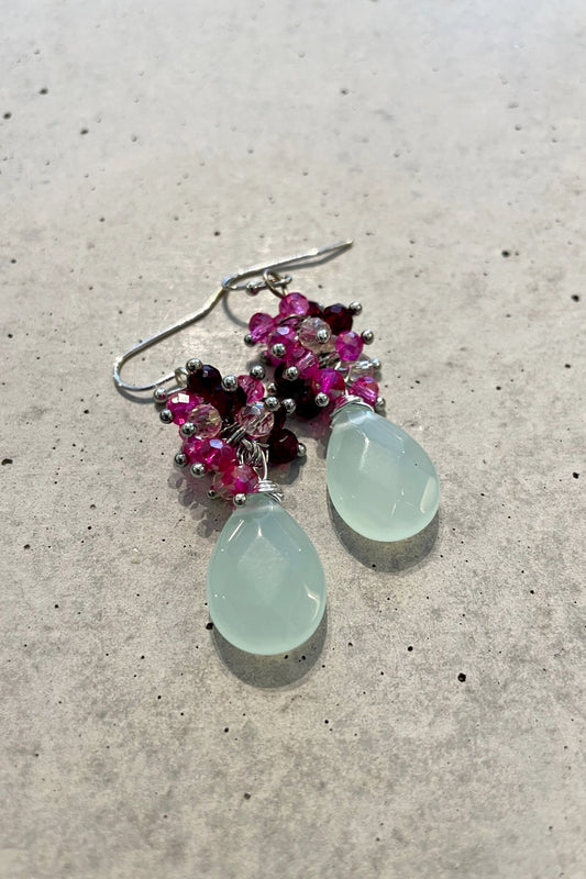 ANTOINETTE EARRINGS PINK