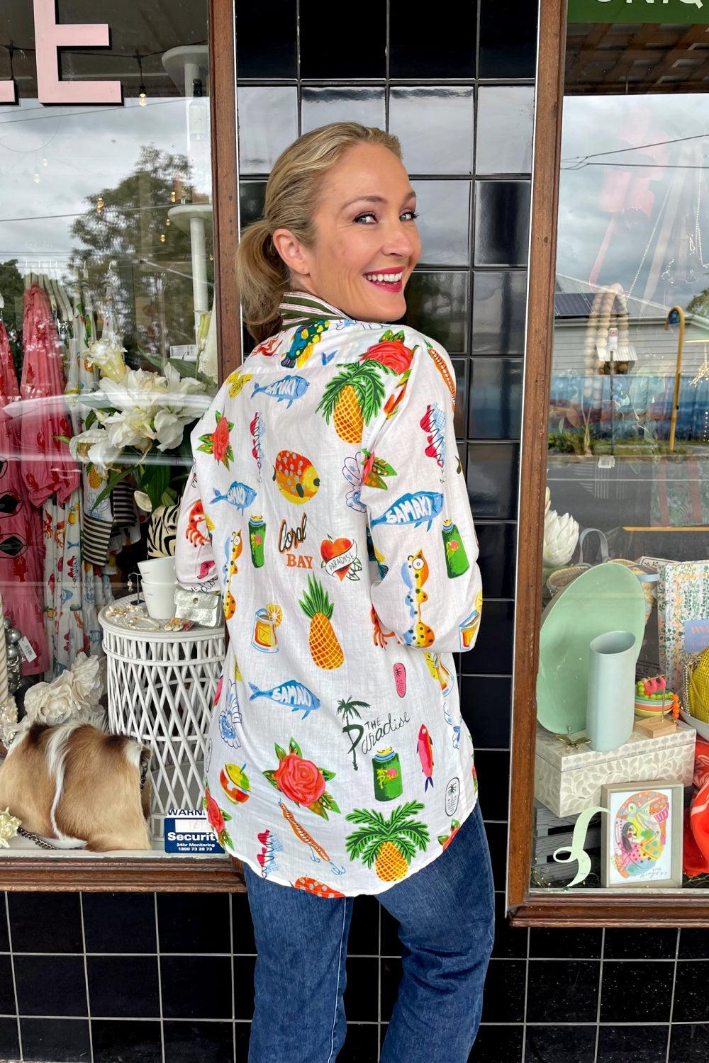 ROSELLE CUBA SHIRT JUICY FRUIT