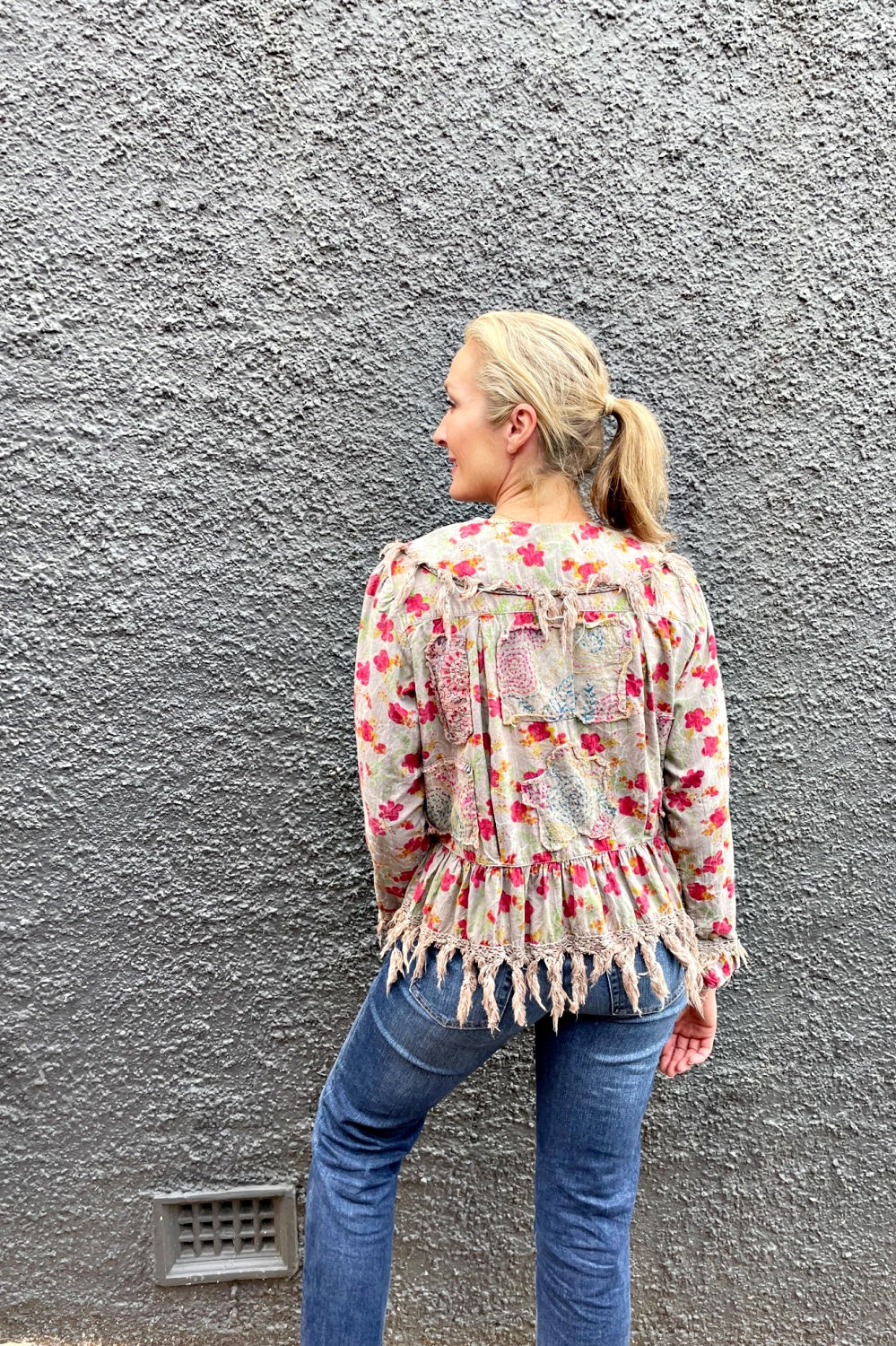 RAISED BY WOLVES ROSEBUD BLOUSE