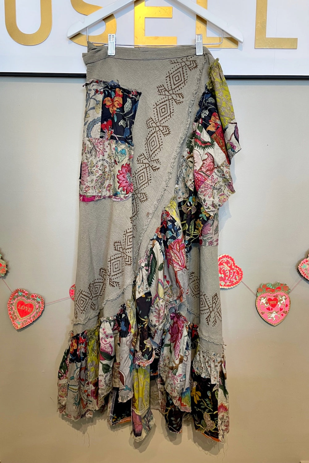 RAISED BY WOLVES MRS WOLF WRAP SKIRT