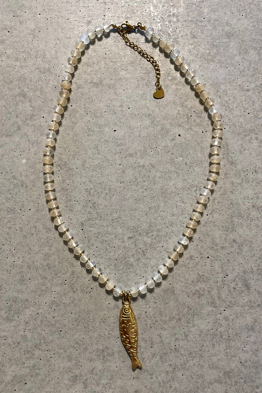 SARDINE NECKLACE VANILLA