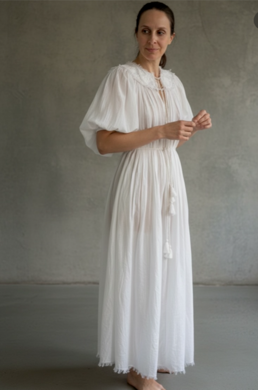 BOEM OPHELIA DRESS WHITE