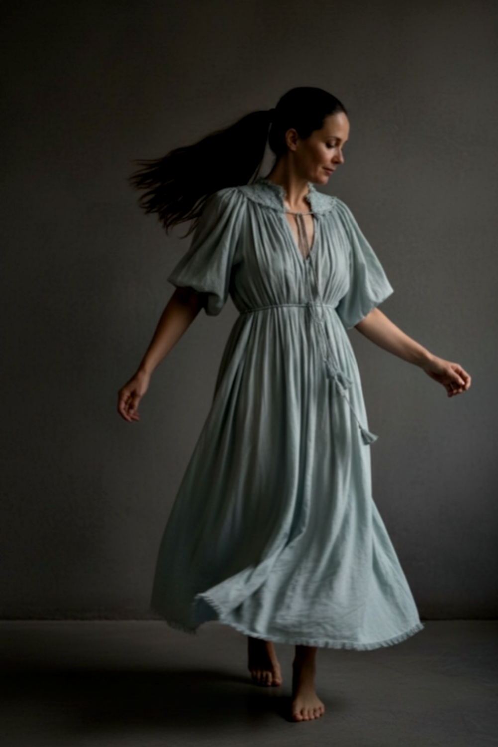 BOEM OPHELIA DRESS SKY