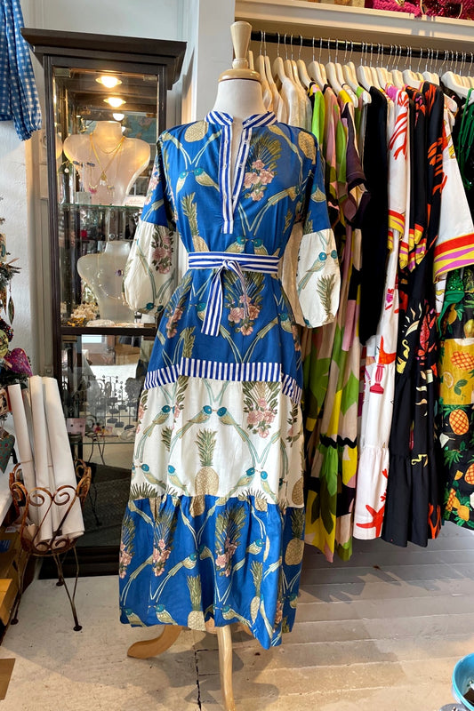 ROSELLE JOSEPHINE DRESS BLUE