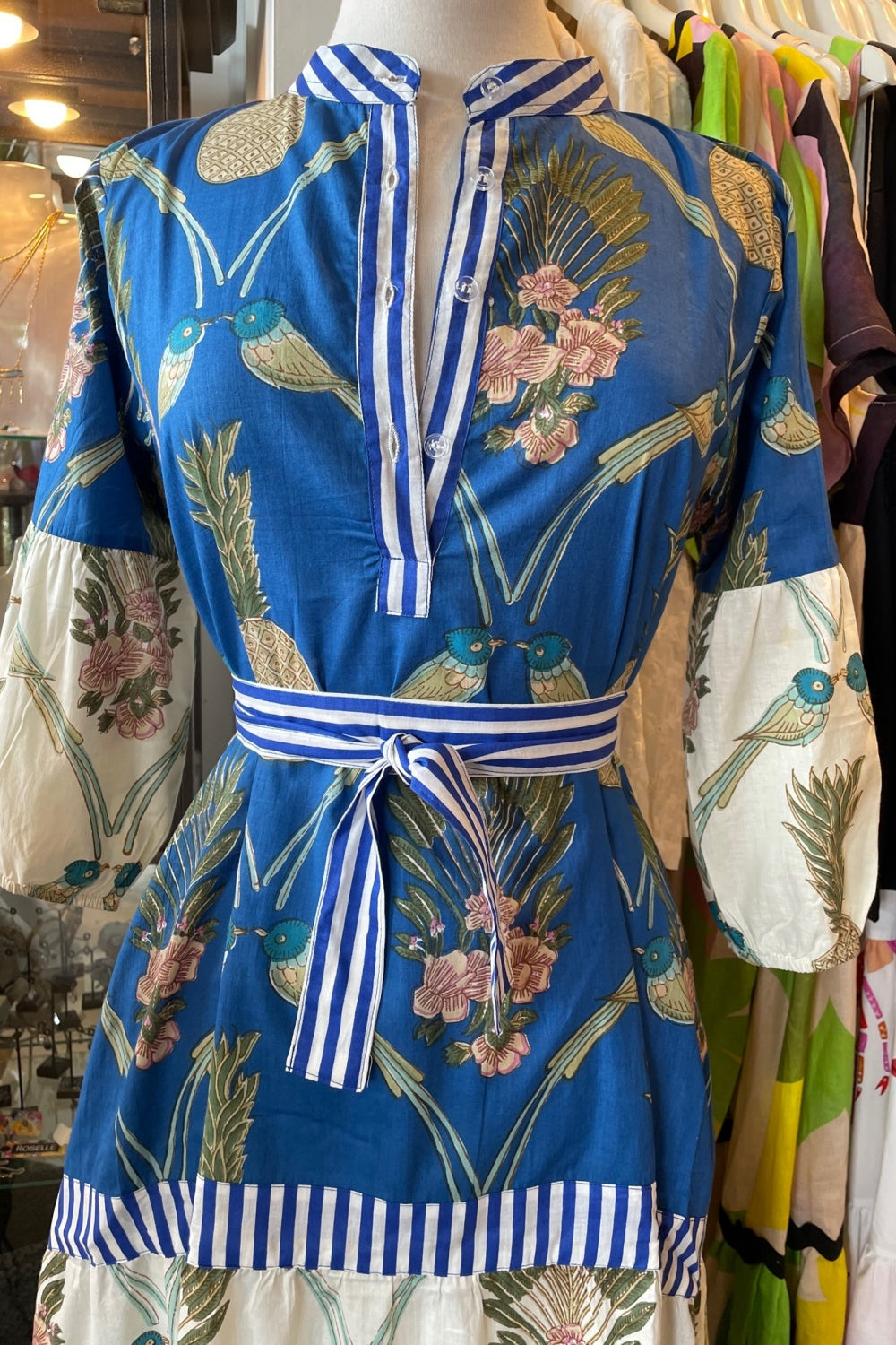 ROSELLE JOSEPHINE DRESS BLUE