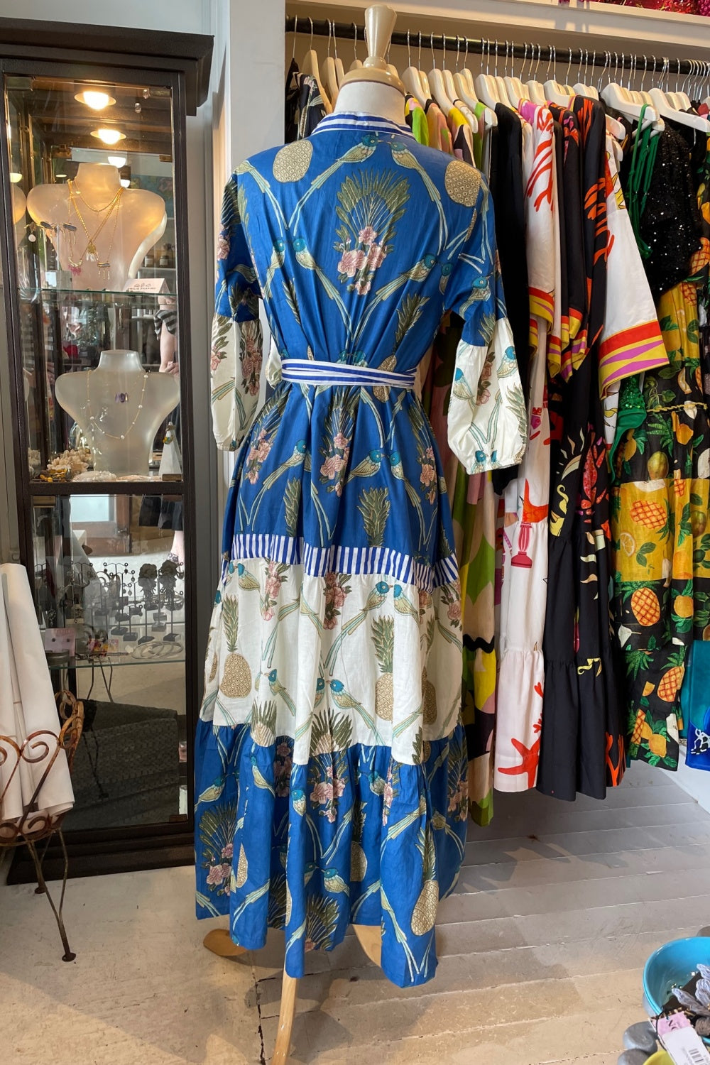 ROSELLE JOSEPHINE DRESS BLUE