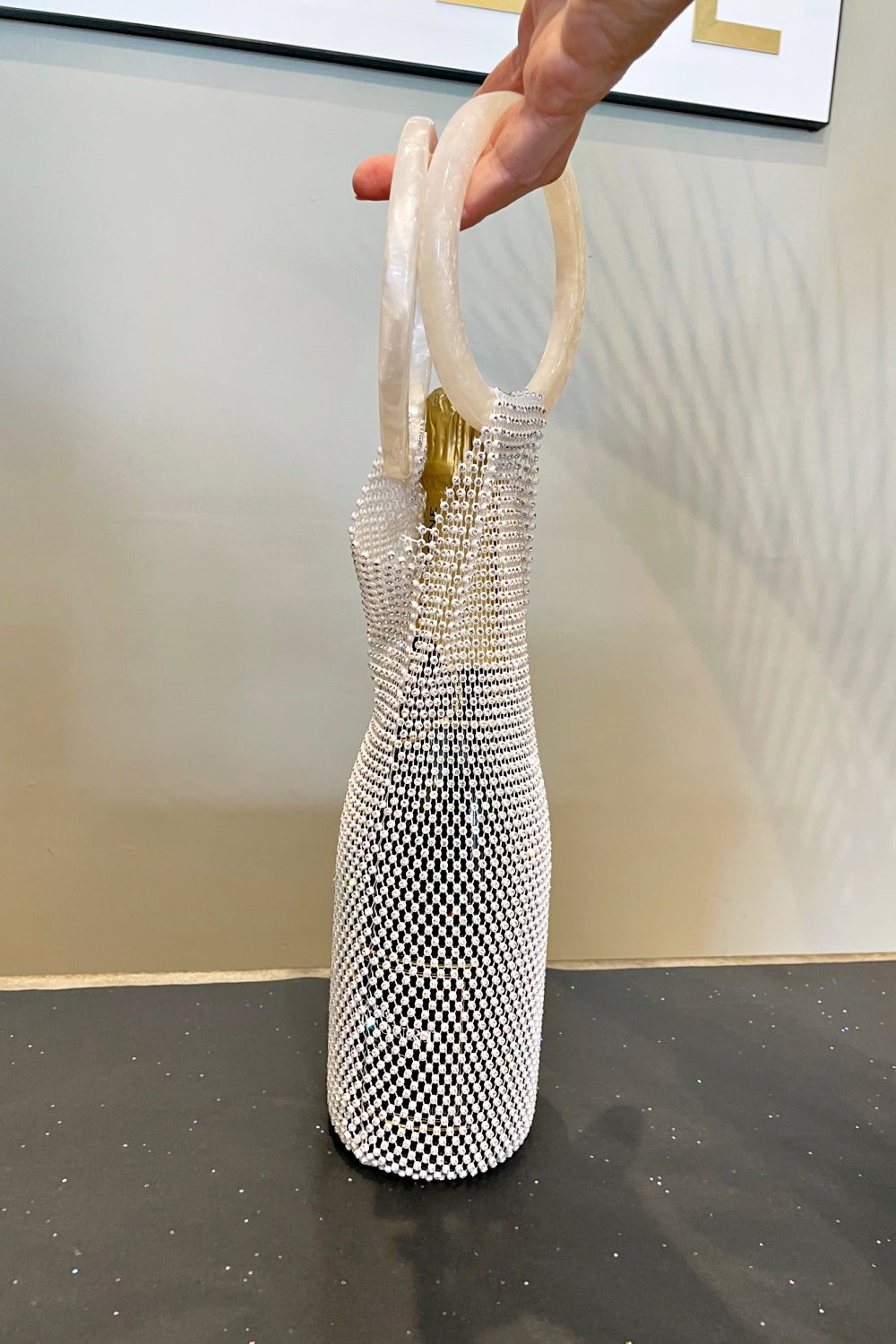 THE CHAMPAGNE SOCK WHITE