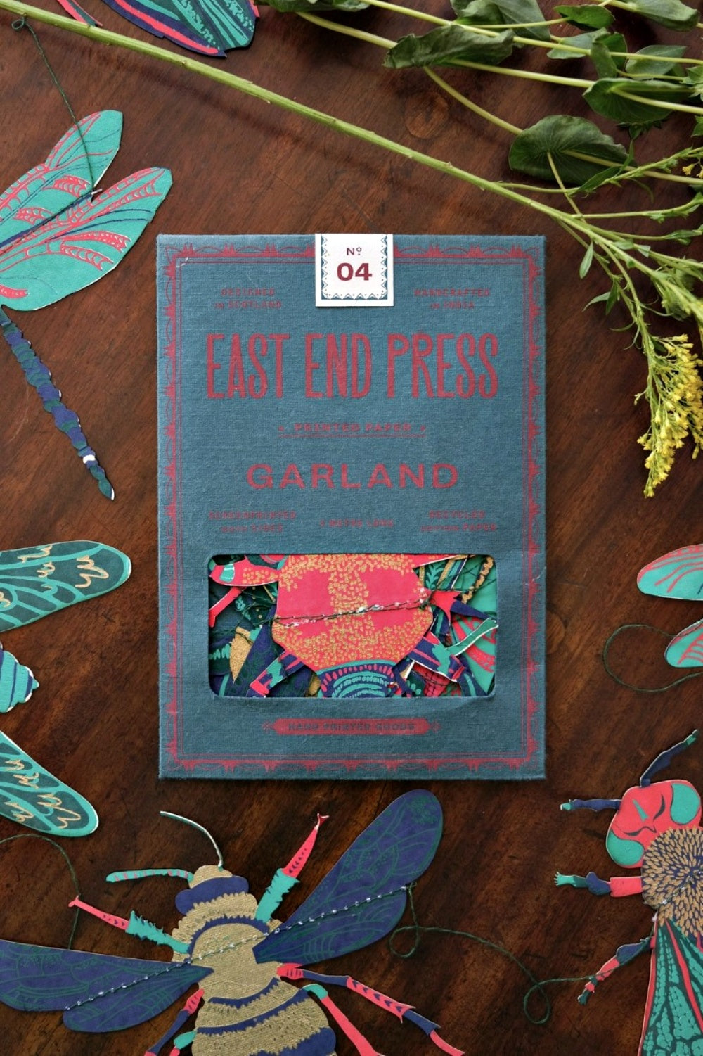 EAST END PRESS INSECTS GARLAND