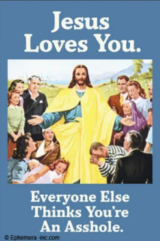 JESUS LOVES YOU MAGNET