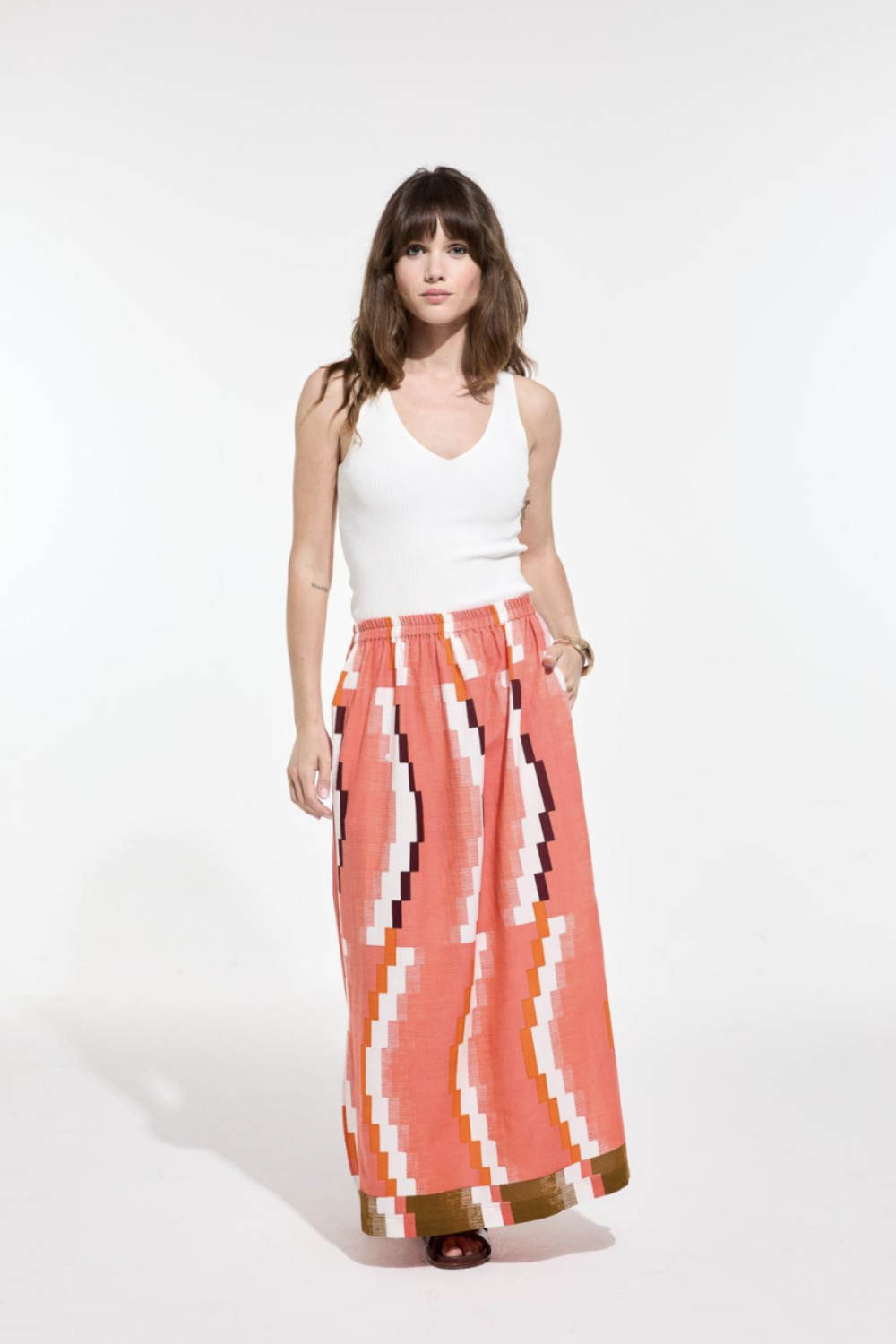MA POESIE JULIETTE SKIRT AURORE QUARTZ