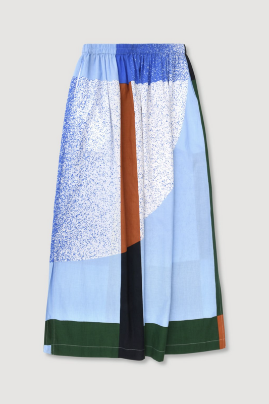 MA POESIE JULIETTE SKIRT SUNRISE BLUE