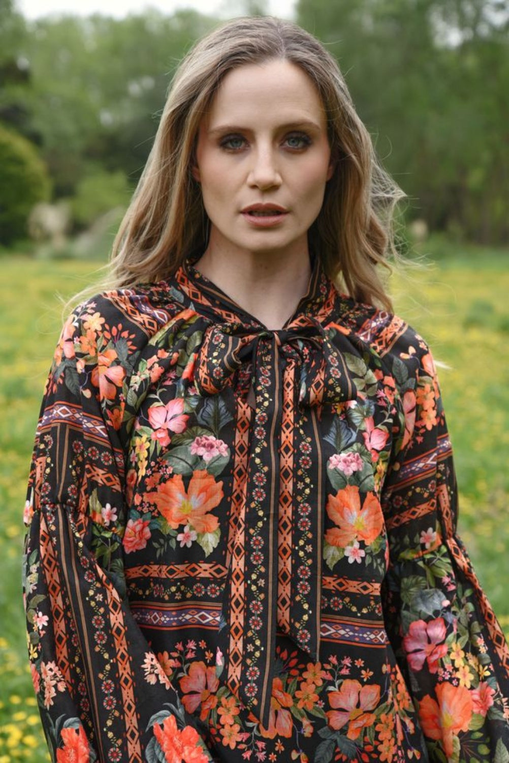 CURATE KEEP YOUR COOL BLOUSE FLORAL FINERY