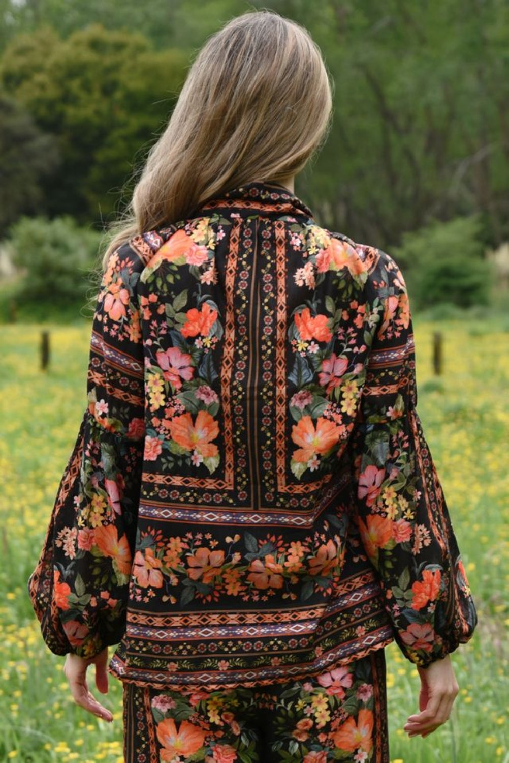 CURATE KEEP YOUR COOL BLOUSE FLORAL FINERY