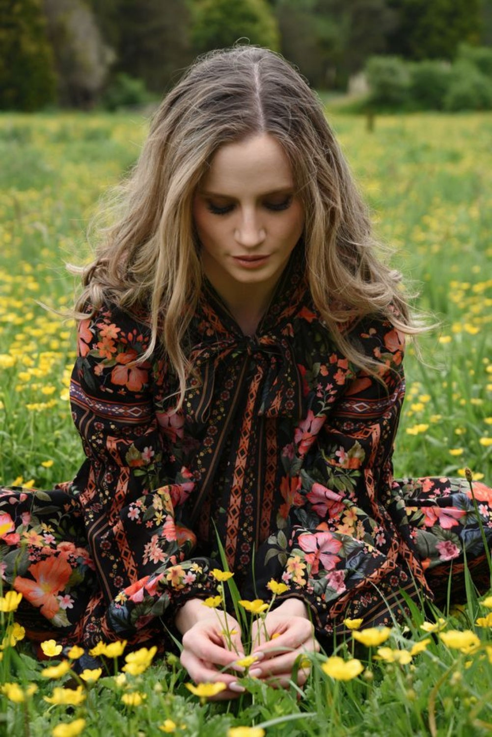 CURATE KEEP YOUR COOL BLOUSE FLORAL FINERY