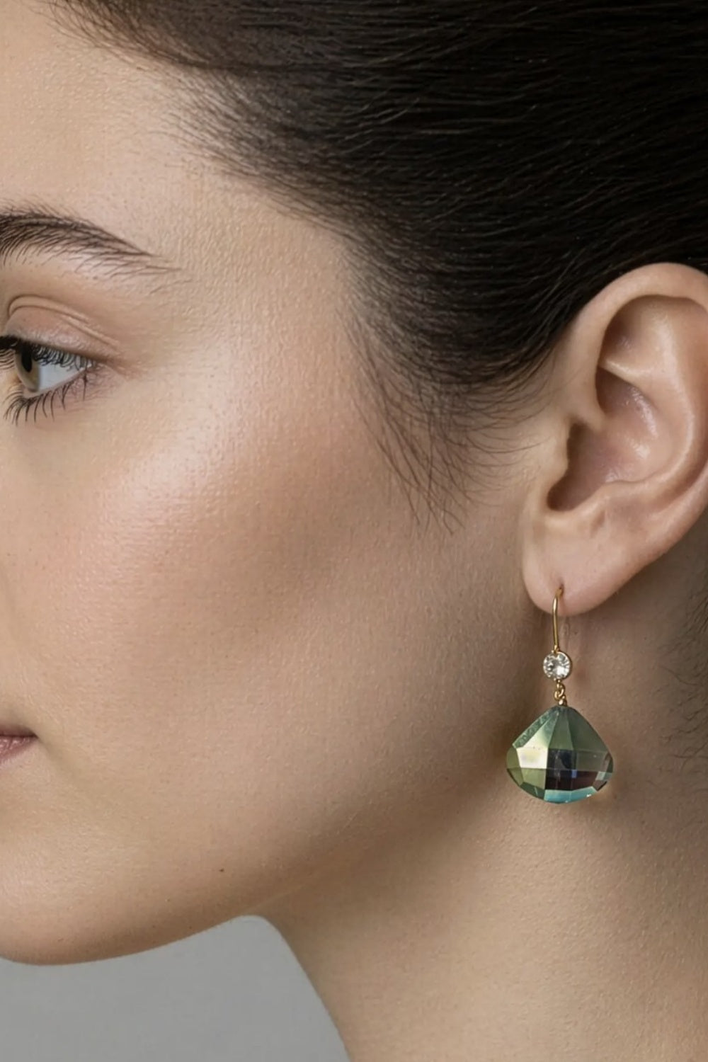SILK PURSE EMPRESS LABRADORITE EARRINGS
