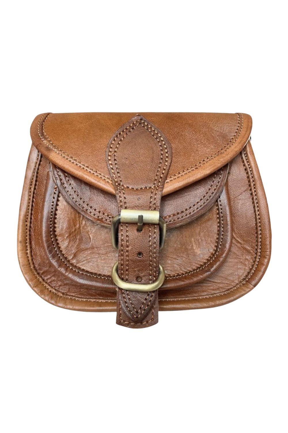 HIGH COUNTRY LEATHER SADDLE BAG