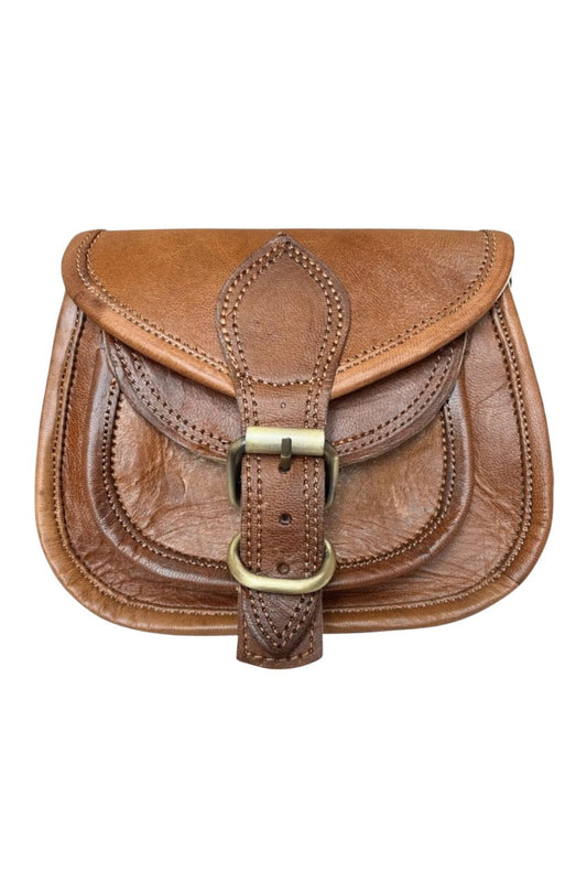 HIGH COUNTRY LEATHER SADDLE BAG