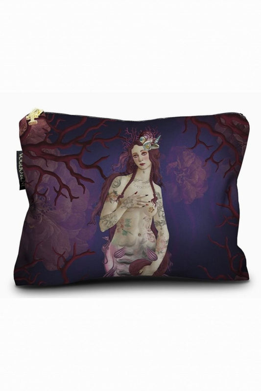 VOGLIO BENE LIGIE THE MERMAID VELVET ZIP POUCH