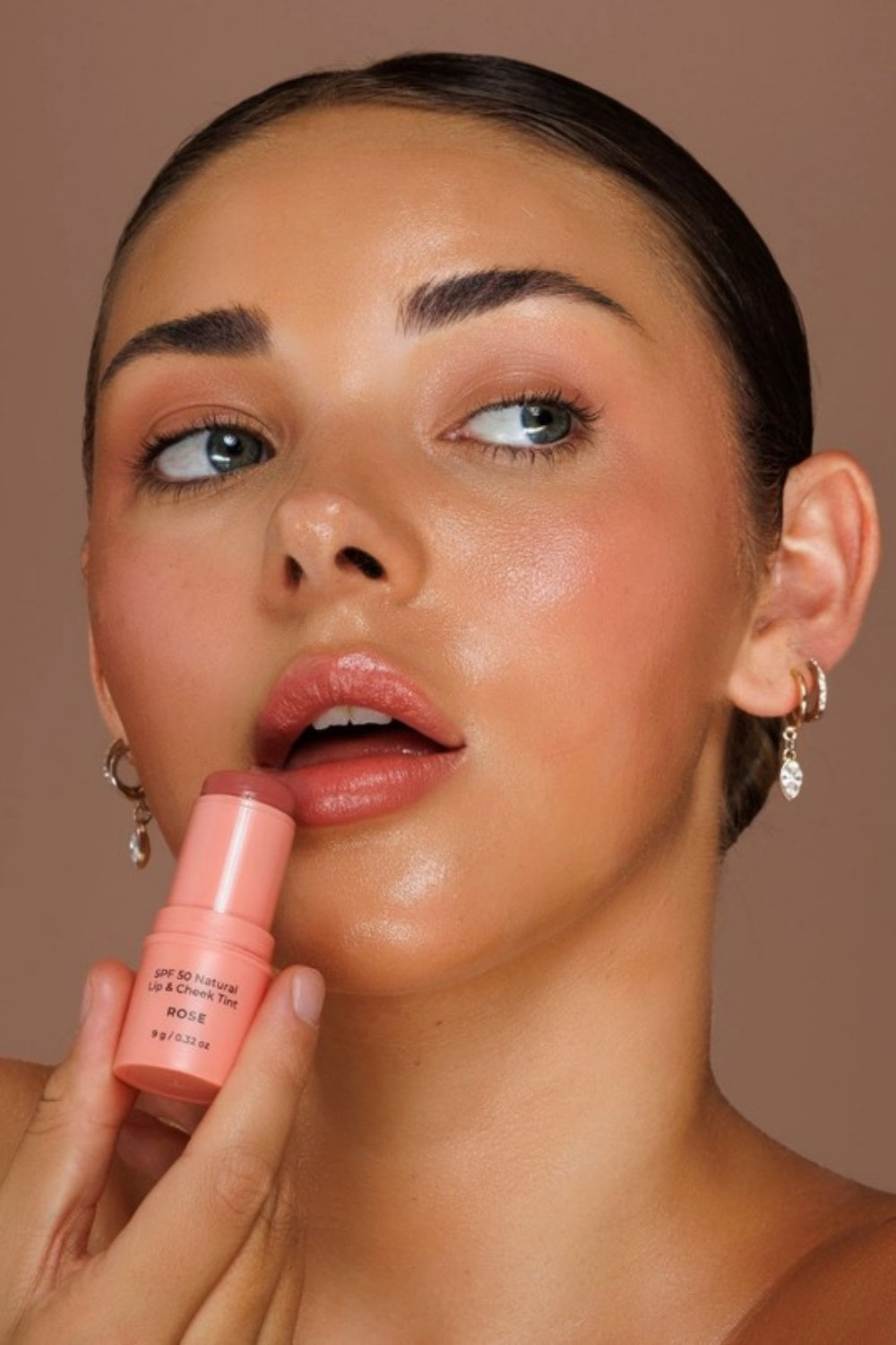 AVOCADO ZINC NATURAL LIP + CHEEK TINT SPF50 ROSE