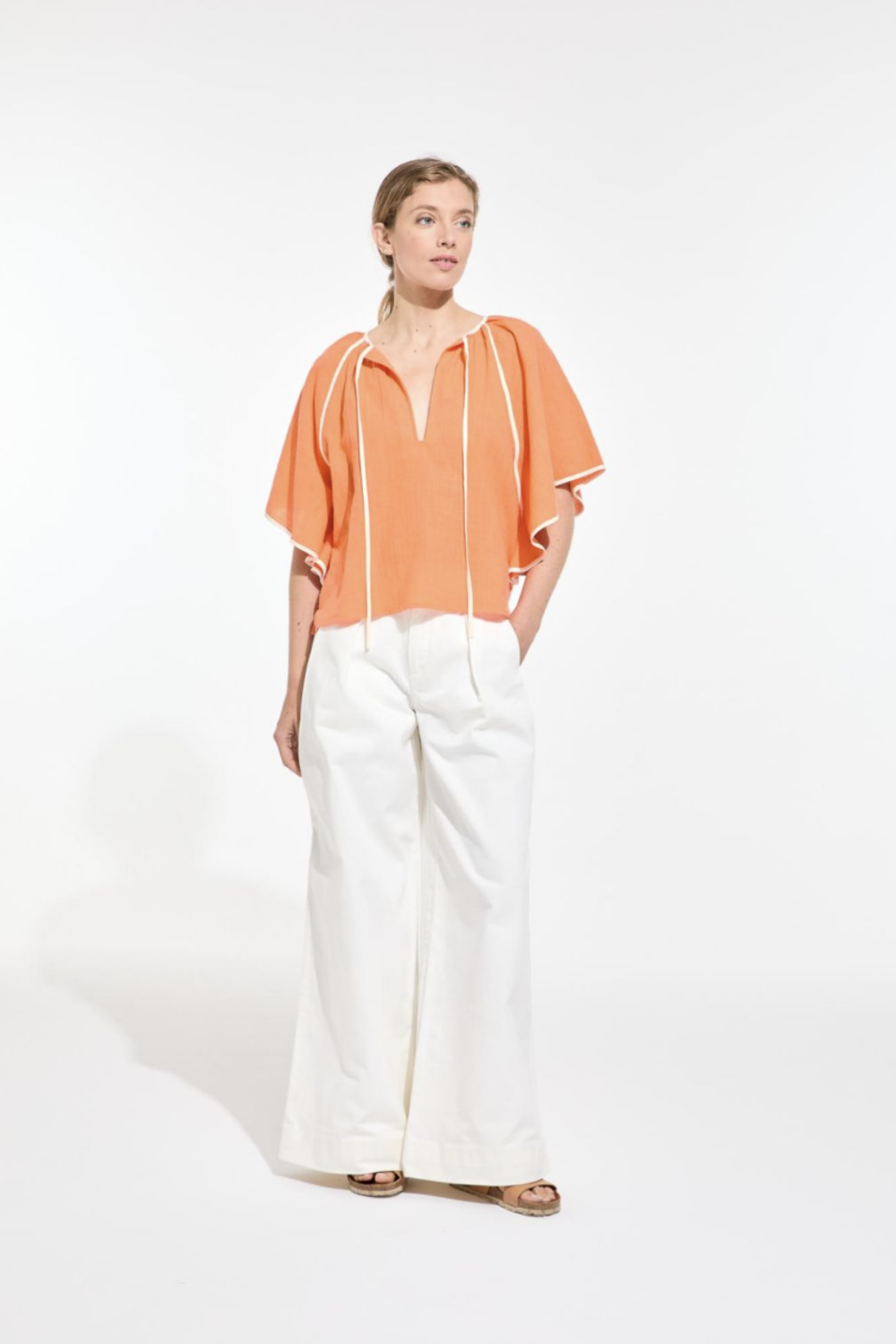 MA POESIE LITA TOP ZEPHYR ORANGE