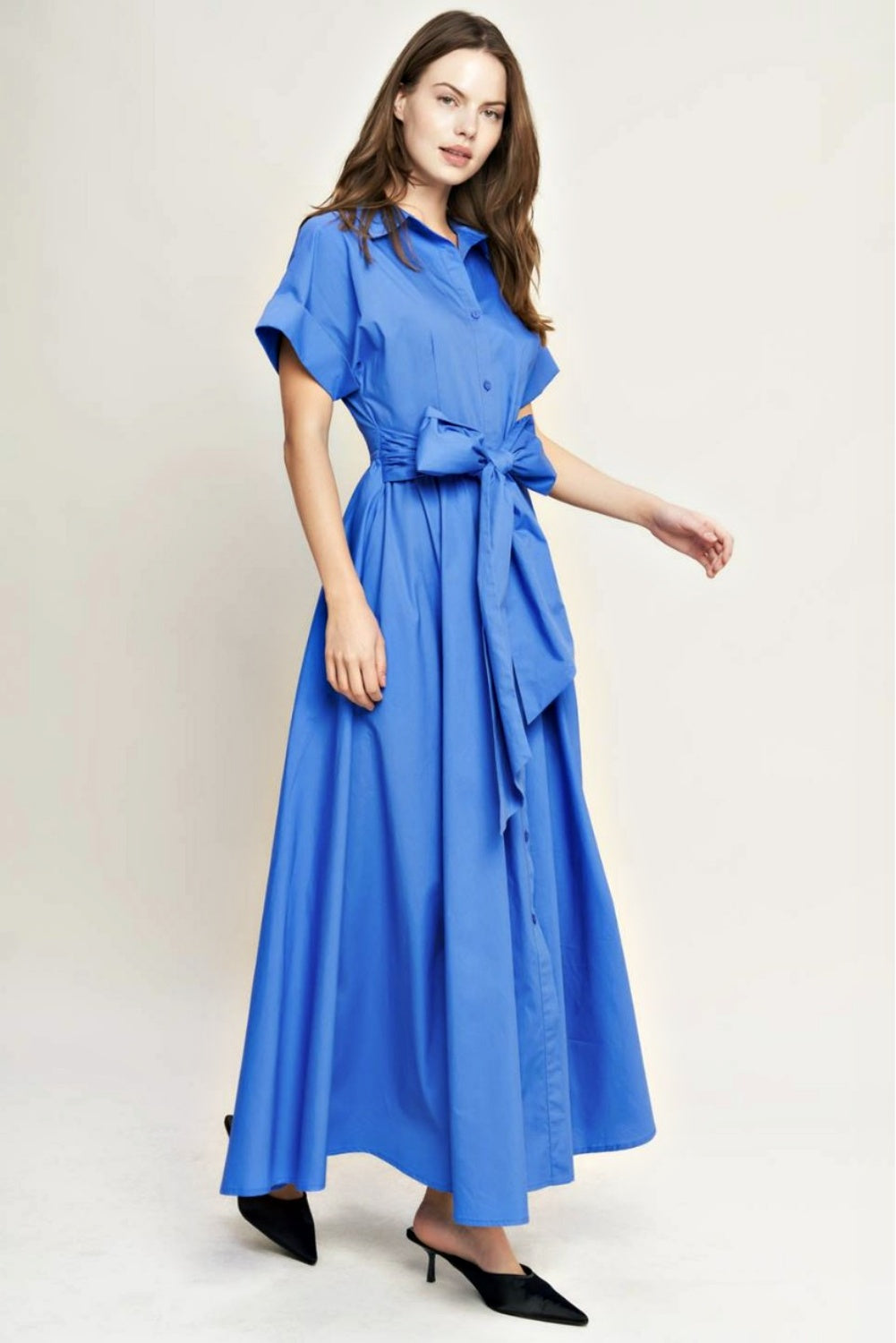 DREAMWEAVER MAXI DRESS SKY BLUE